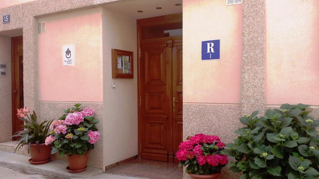 Hostal Rural Casa Castro Alberuela de la Liena Exterior foto